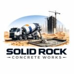 Solid rock concrete work